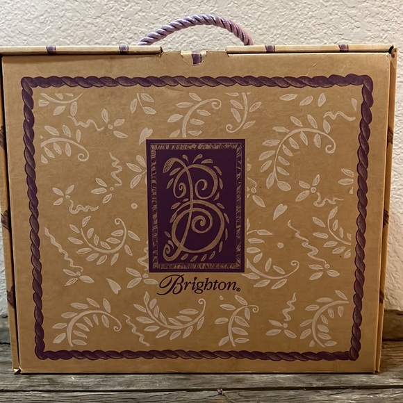 Brighton Basket Weave Handbag ECU - Picture 12 of 12